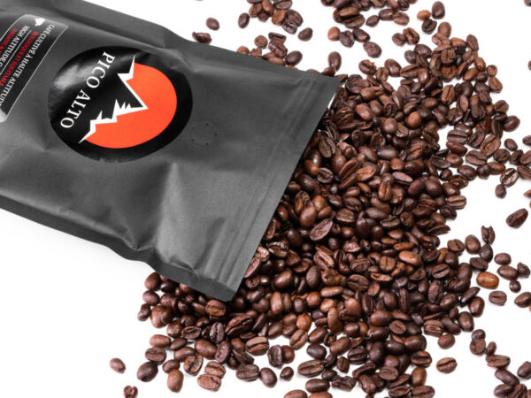opened pico alto coffee bag